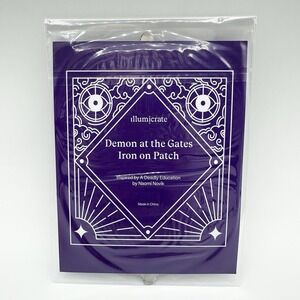 Illumicrate Demon At The Gates Iron On Patch A Deadly Education Scholamance NEW